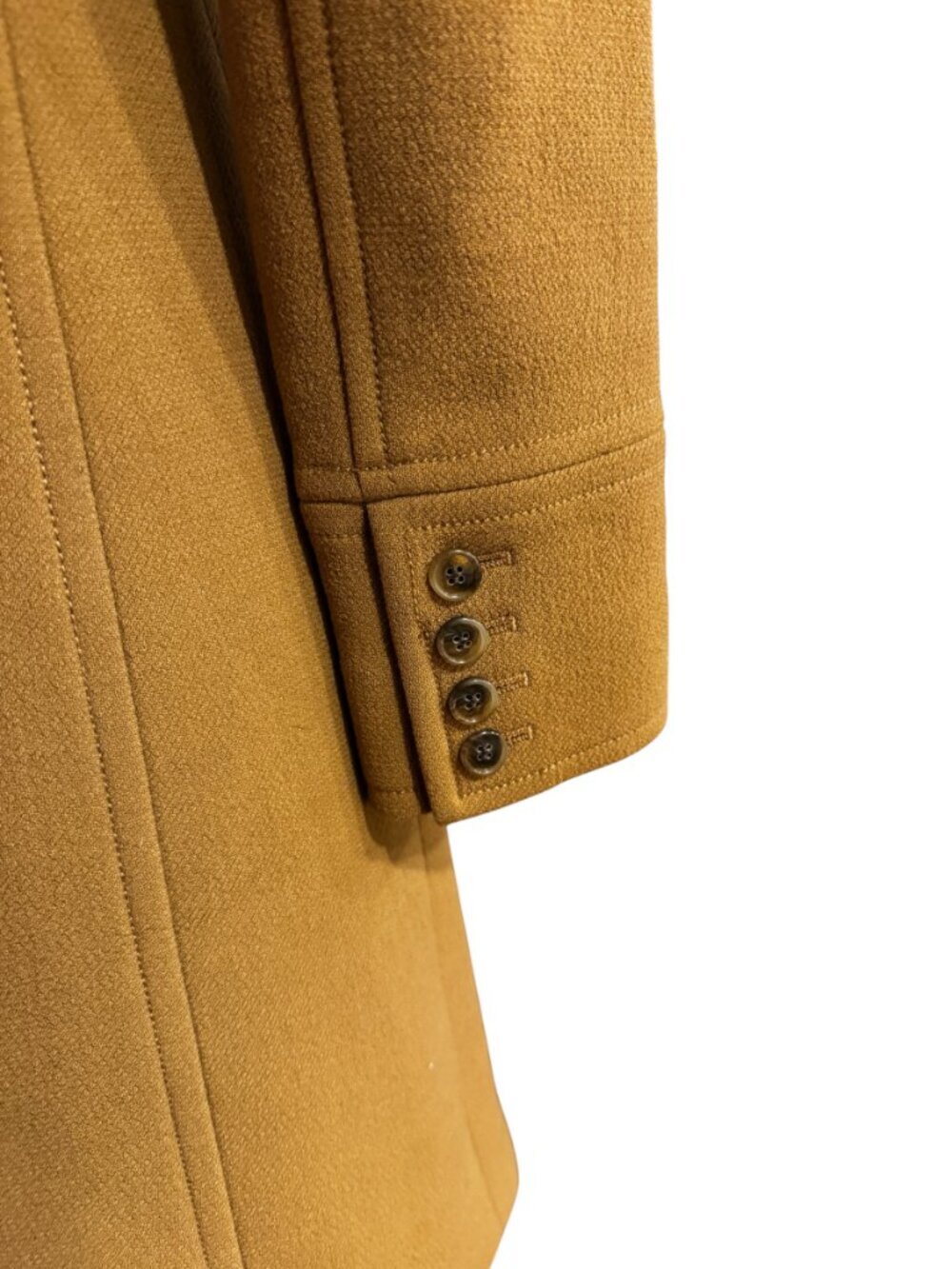 J.Crew Lady Day Coat Womens 0P Camel Beige Italian Double Cloth Wool Thinsulate - Picture 7 of 11